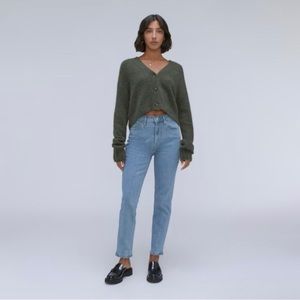 BNWT Everlane Original cheeky jean organic cotton crop 31 26.5L